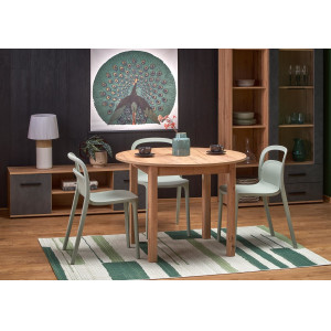 ELVIA bővíthető étkezőasztal 102–142 cm – Craft tölgy / Craft tölgy