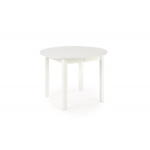 ELVIA bővíthető étkezőasztal 102–142 cm – fehér / fehér