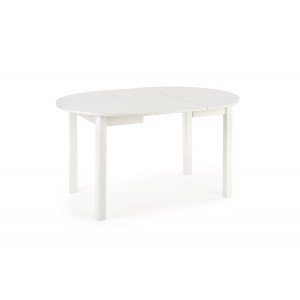 ELVIA bővíthető étkezőasztal 102–142 cm – fehér / fehér Bővíthető étkezőasztalok