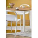 ELVIA bővíthető étkezőasztal 102–142 cm – Craft tölgy / fehér