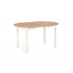 ELVIA bővíthető étkezőasztal 102–142 cm – Craft tölgy / fehér
