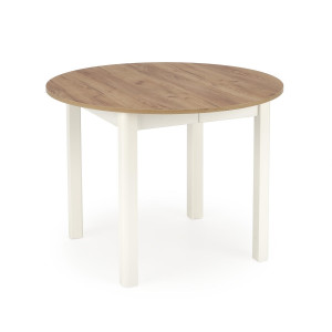 ELVIA bővíthető étkezőasztal 102–142 cm – Craft tölgy / fehér