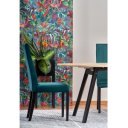 SELENE bővíthető étkezőasztal 102–142 cm – Artisan tölgy / fekete