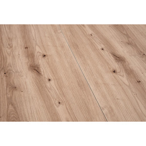 SELENE bővíthető étkezőasztal 102–142 cm – Artisan tölgy / fekete