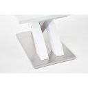 LUMIERE 2 bővíthető étkezőasztal 160–220 cm – extra fehér / fehér
