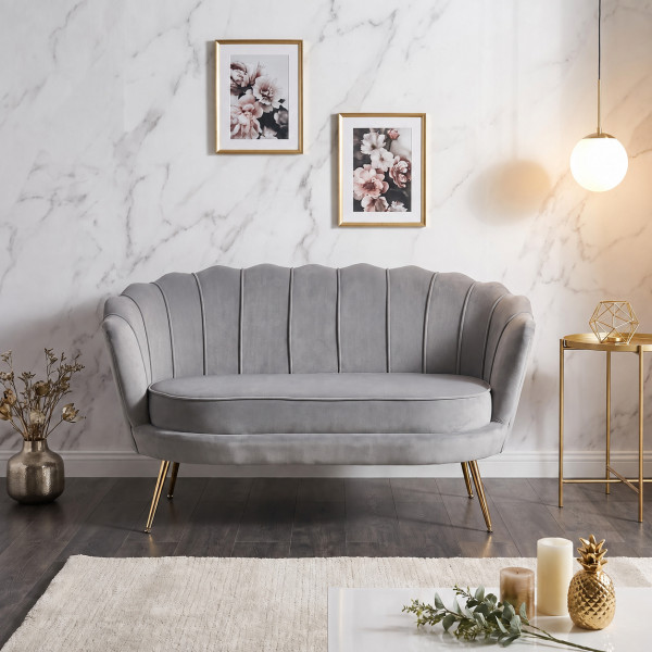 PEONY modern kanapé – szürke