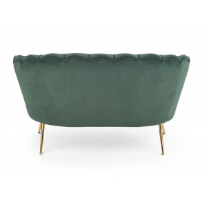 PEONY modern kanapé – sötétzöld