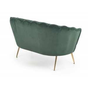 PEONY modern kanapé – sötétzöld