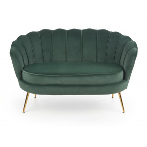 PEONY modern kanapé – sötétzöld