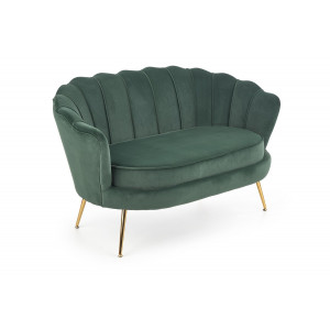 PEONY modern kanapé – sötétzöld