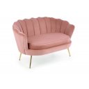 PEONY modern kanapé – világos rózsaszín