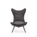 HARPER modern lounge fotel – antracit