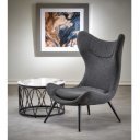 HARPER modern lounge fotel – antracit