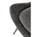 HARPER modern lounge fotel – antracit