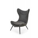 HARPER modern lounge fotel – antracit