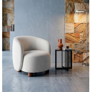 CLOVER modern fotel – krém