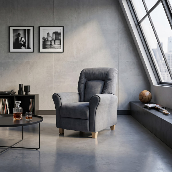 BREEZE modern relaxfotel – szürke