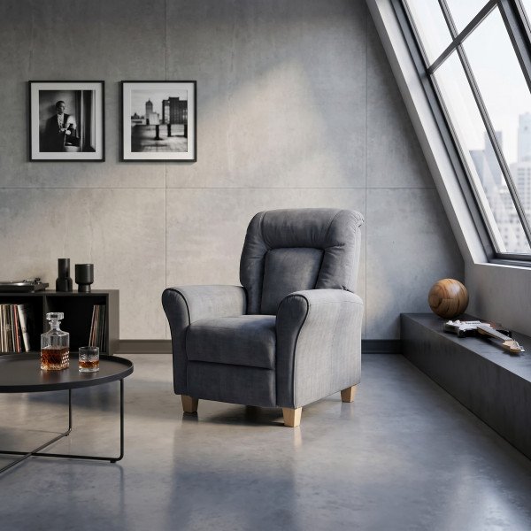 BREEZE modern relaxfotel – szürke
