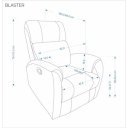 REST modern relaxfotel – szürke