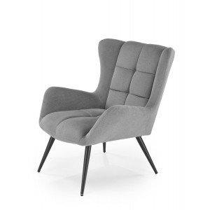 HORIZON modern fotel – szürke HALMAR
