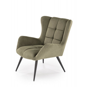 HORIZON modern fotel – olívazöld
