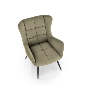 HORIZON modern fotel – olívazöld