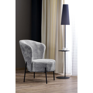 MONROE modern fotel – szürke