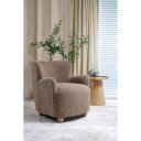 MERCER modern fotel – cappuccino