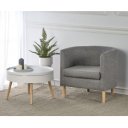 ELM modern fotel – szürke