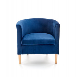 ELM modern fotel – sötétkék