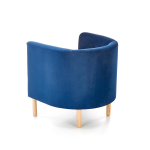 ELM modern fotel – sötétkék
