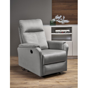 AURIS elektromos relaxfotel – szürke