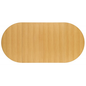 AVERY bővíthető étkezőasztal 100–200 cm – természetes tölgy / fekete