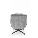 ORION modern forgófotel lábtartóval – szürke