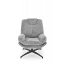 ORION modern forgófotel lábtartóval – szürke