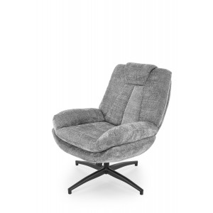 ORION modern forgófotel lábtartóval – szürke