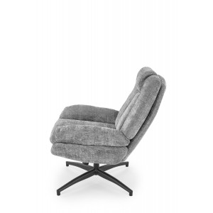 ORION modern forgófotel lábtartóval – szürke
