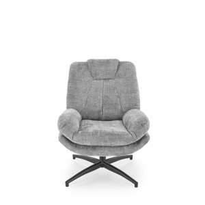 ORION modern forgófotel lábtartóval – szürke