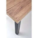 MERION bővíthető étkezőasztal 140–220 cm – Craft tölgy / fekete