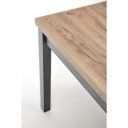 MERION 3 bővíthető étkezőasztal 90–125 cm – Craft tölgy / fekete