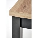 MERION 3 bővíthető étkezőasztal 90–125 cm – Craft tölgy / fekete