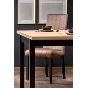 MERION 3 bővíthető étkezőasztal 90–125 cm – Craft tölgy / fekete