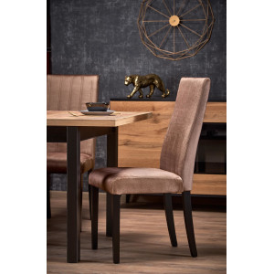 MERION 3 bővíthető étkezőasztal 90–125 cm – Craft tölgy / fekete