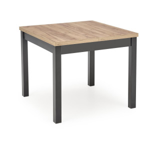 MERION 3 bővíthető étkezőasztal 90–125 cm – Craft tölgy / fekete