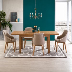 MERION 2 bővíthető étkezőasztal 140–220 cm – Craft tölgy Bővíthető étkezőasztalok
