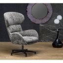 BROOKS modern forgófotel – szürke