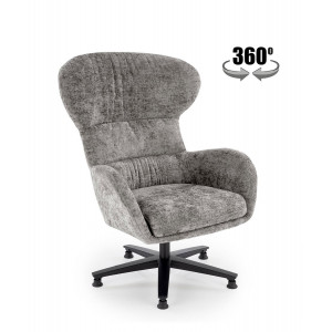 BROOKS modern forgófotel – szürke