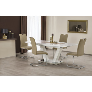 BELLAVISTA bővíthető étkezőasztal 160–200 cm – fehér