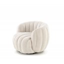 COCOON modern forgófotel – krém