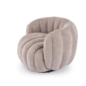 COCOON modern forgófotel – bézs